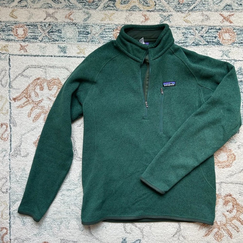 Men's Patagonia Quarter Zip Better Sweater